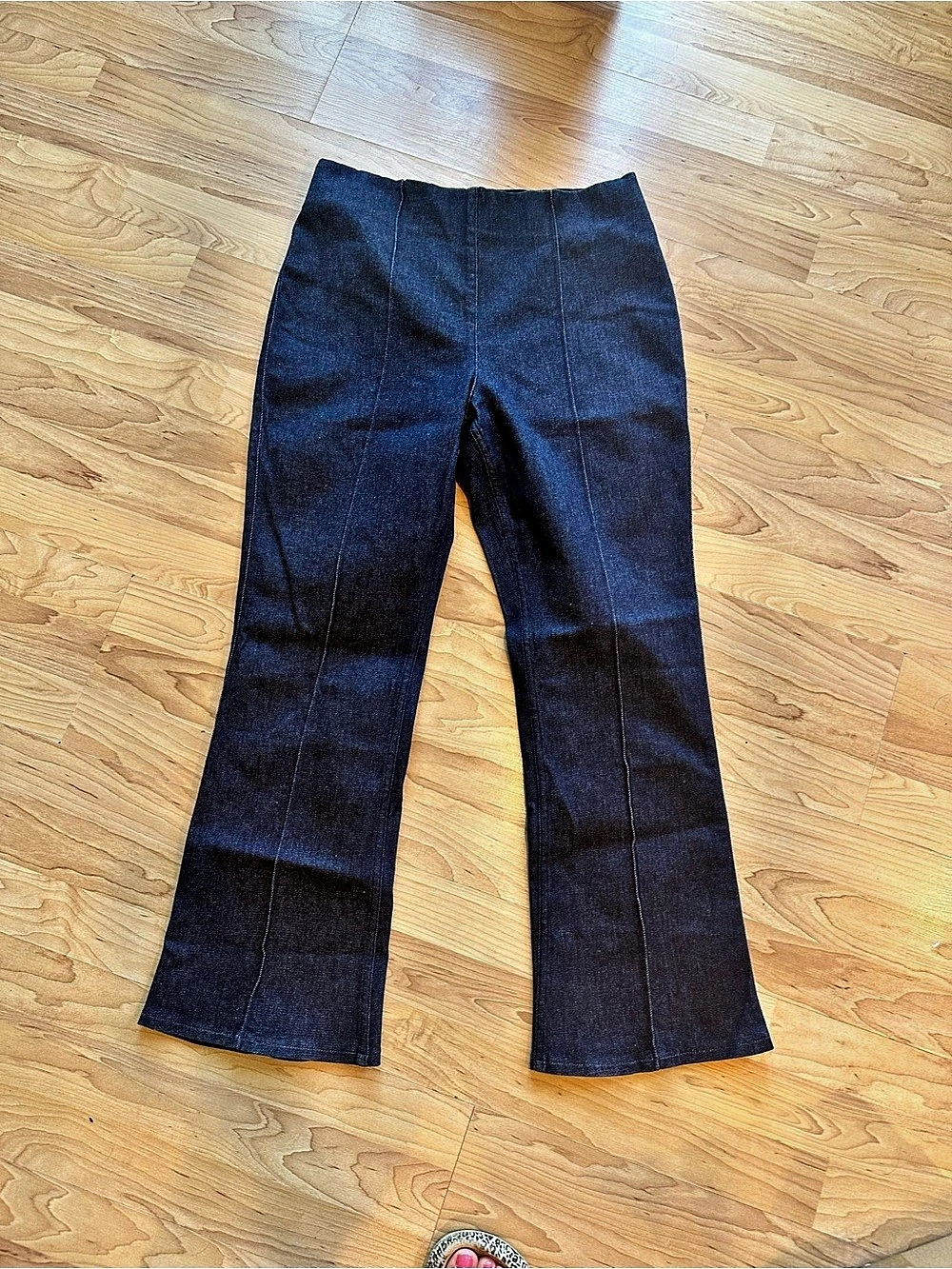 Spanx SPANXshape Authentic 360 Easy Flare Jeans with Patch Pockets Flare Jeans